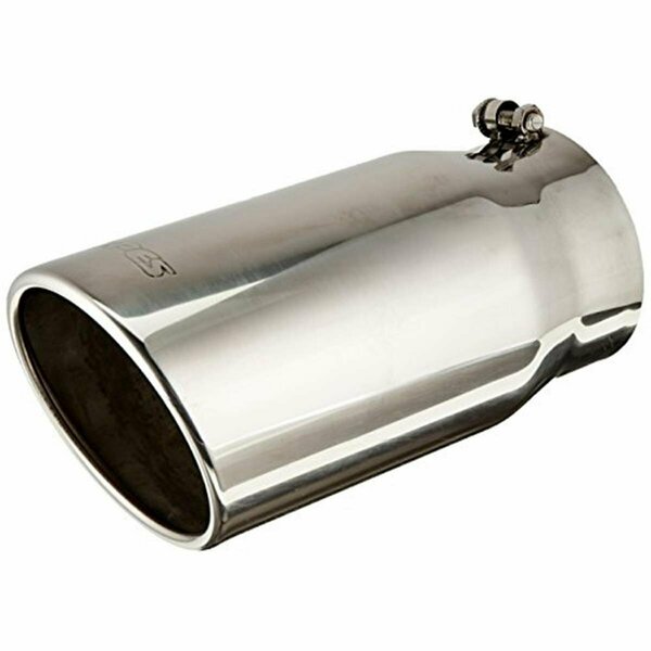 Pypes Performance Exhaust Diesel Truck Monster Exhaust Tips, 5 Id x 6 Od x 12 Rolled B-O PYPEVT506